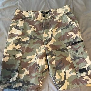Army cargo shorts